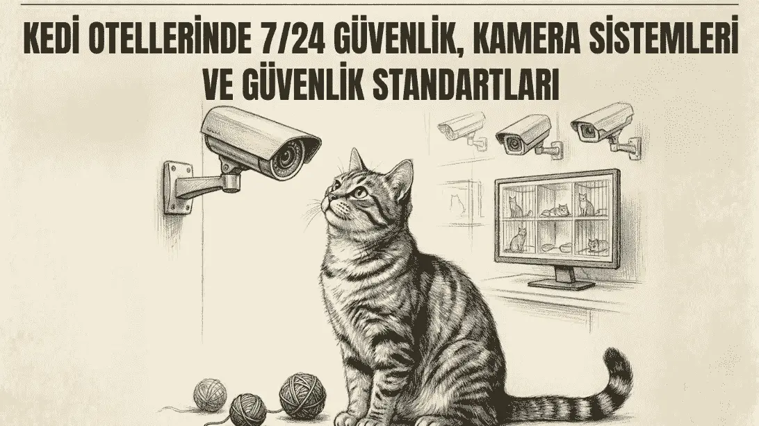 Pet Otellerinde 7/24 Gözetim, Kamera Sistemi ve Güvenlik Standartları