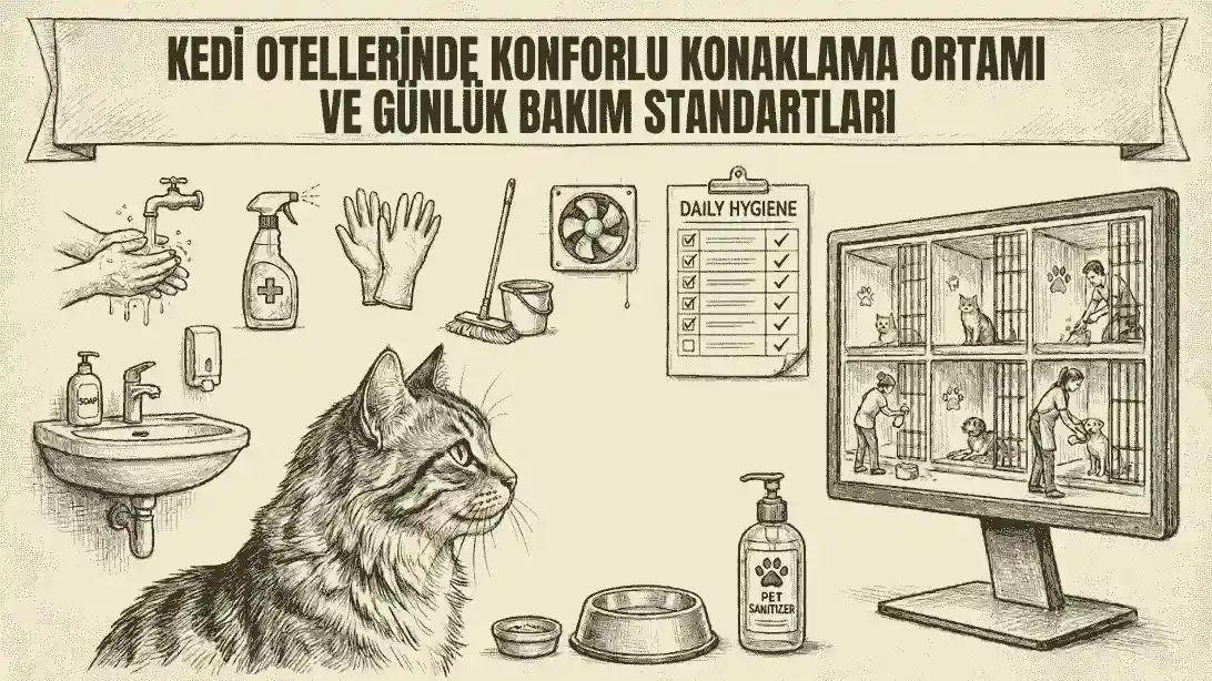 Pet Otellerinde Konforlu Konaklama Ortamı ve Günlük Bakım Standartları