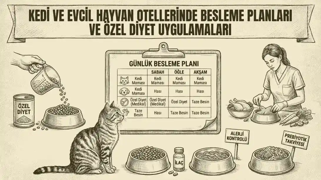 Pet Otellerinde Beslenme Planı ve Özel Diyet Uygulamaları