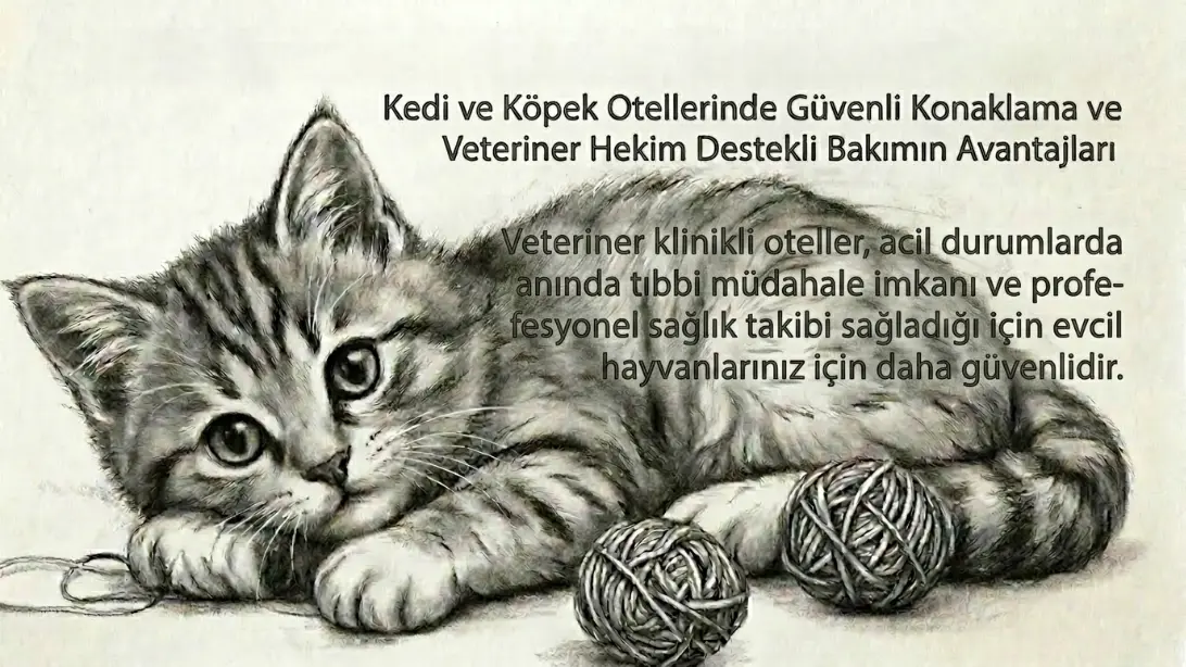 Veteriner Klinik Destekli Pet Otelleri Neden Daha Güvenlidir?
