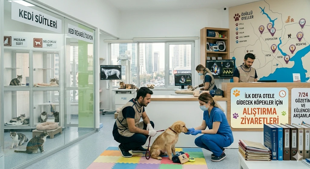 İlk Defa Otele Gidecek Köpekler İçin Alıştırma Ziyaretleri