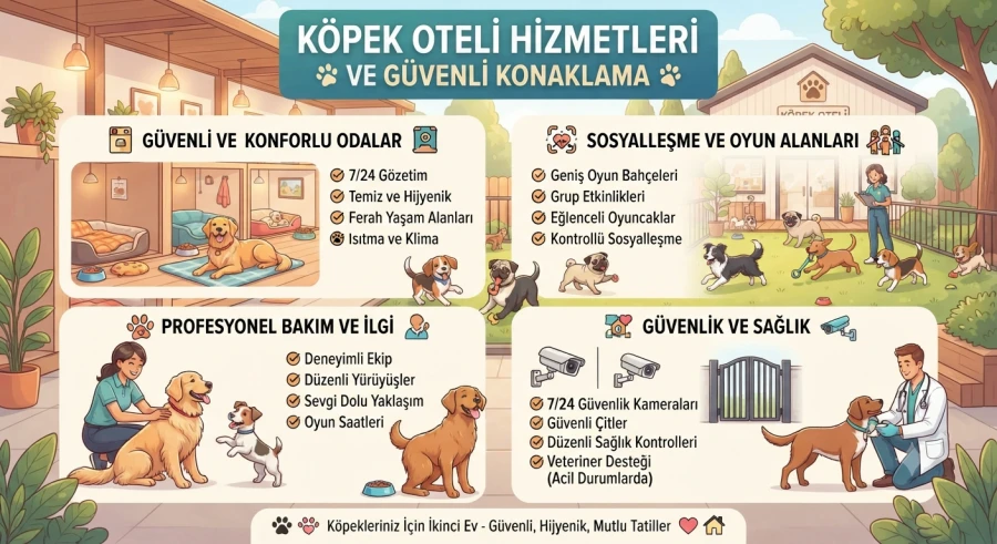 Köpek Oteli Hizmetleri ve Güvenli Konaklama